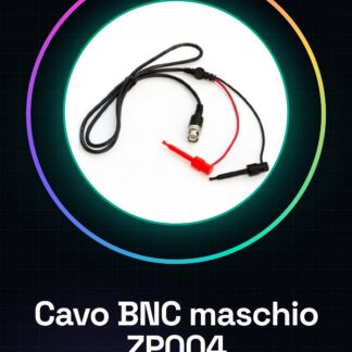 ZP004 Cavo BNC maschio a 2 * Clip di prova 1,1 ~ 1,2 m