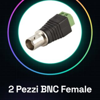 2 Pezzi BNC Terminal Female
