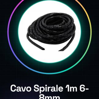 1 metroCavo Spirale Avvolgimento 6-8mm