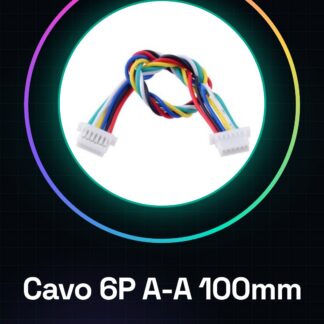 2 pezzi Cavo 6P A-A 100MM SH 1.0 Connettore SH1.0 JST 28AWG