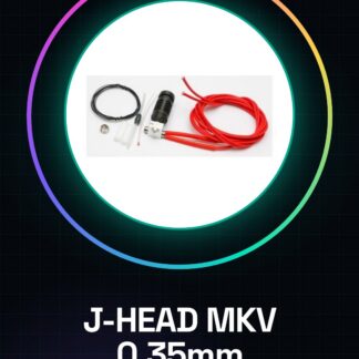 J-HEAD (MKV) 0,35 mm Nozzle Hot End for Reprap 3D Printer with 1,75 Filaments