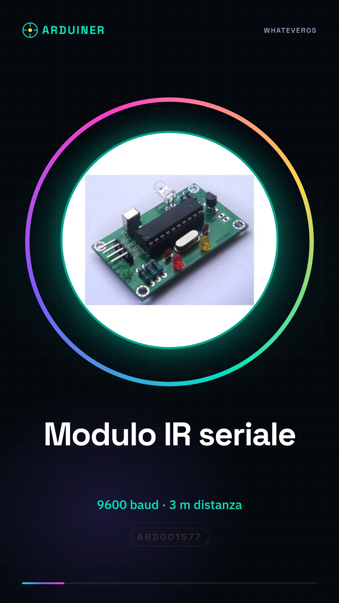 Infrarot Serielle Sendempfängermodul mit IR-Decodierung für Arduino