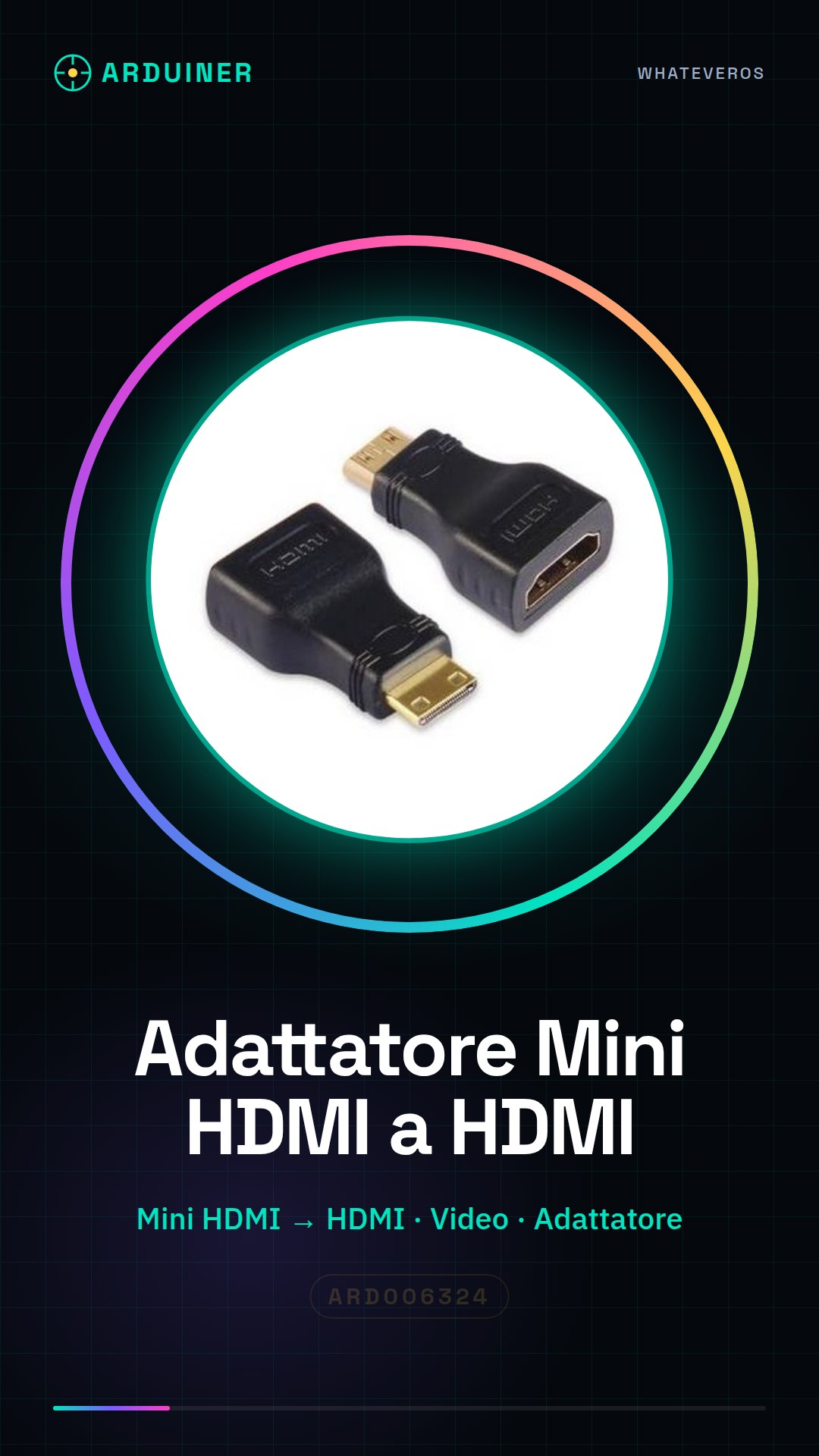 Mini HDMI zu HDMI Umwandlungsadapter