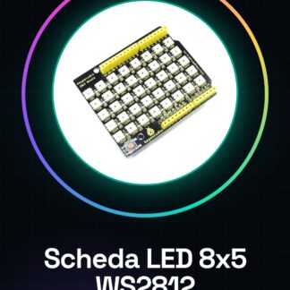 Scheda driver a colori 8x5 40 LED Matrix WS2812 LED 5050 RGB per Arduino