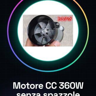 360W Brushless DC Motor with Internal Rotor Fan