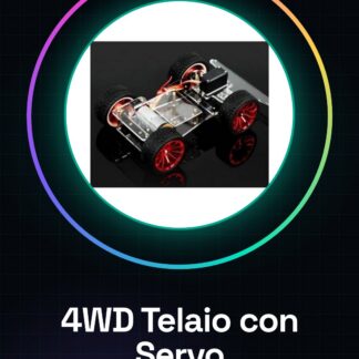 4WD Telaio Macchina con Servo Motore