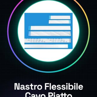 Nastro Flessibile Cavo Piatto FFC/FPC 12P 0.5 Pitch 10CM A-B Cavo