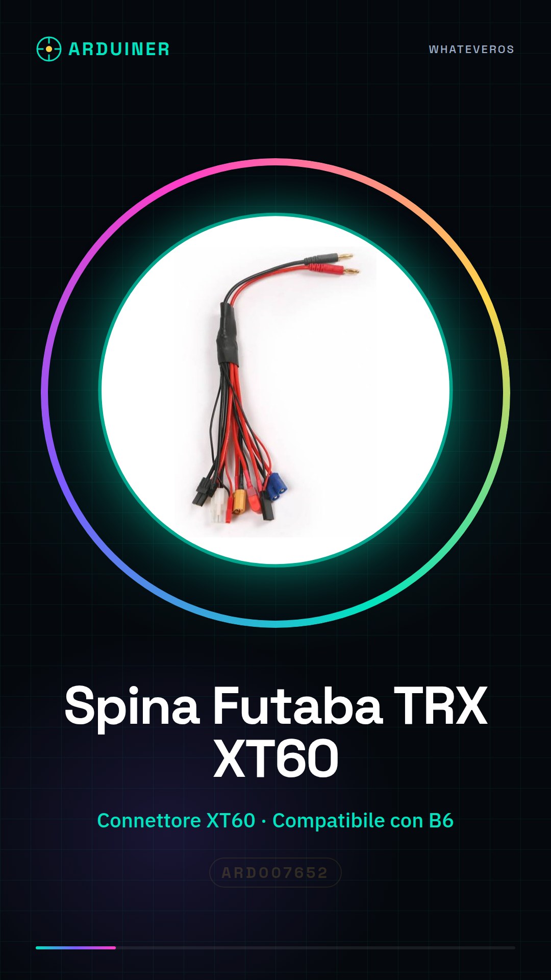 Prise T RC Futaba TRX XT60 EC3 JST mâle pour B6