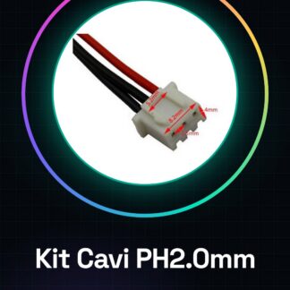 Kit Cavi 20cm PH2.0mm 3P – 10 Pezzi per Collegamenti Elettronici