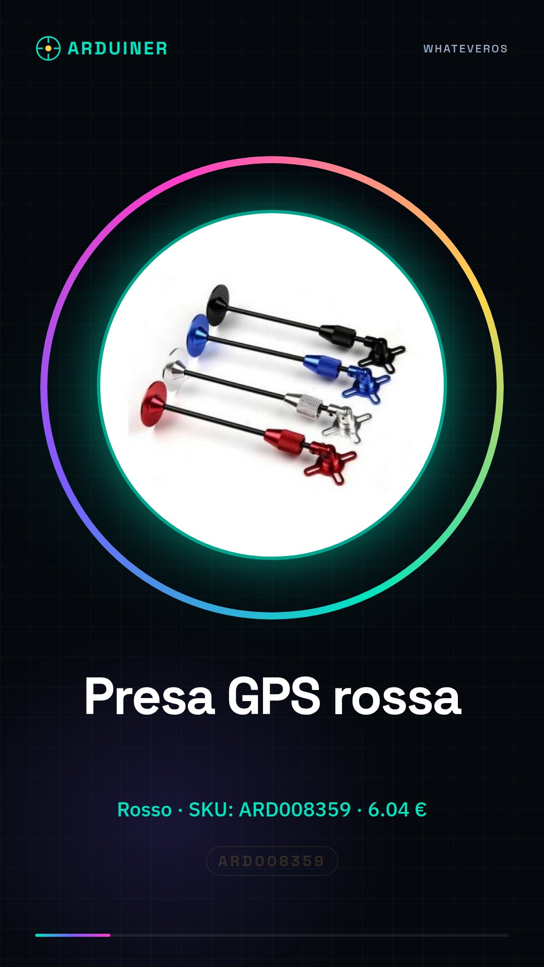 Roter GPS-Anschluss