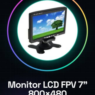 7 Inch High Definition FPV LCD Monitor 800 * 480