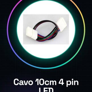 Kabel 10CM mit 4-poligem Stecker für RGB LED Streifen 5050 3528