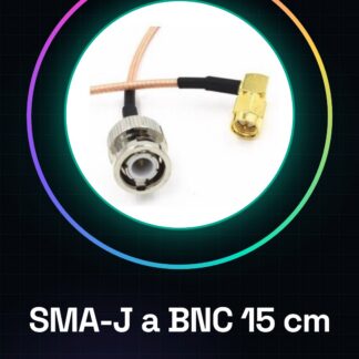 SMA-J Bend maschio interno a BNC maschio interno 15CM RG316 Cavo