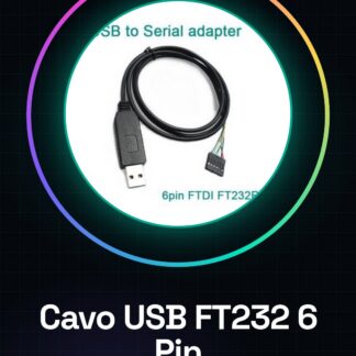 Cavo Programmazione USB a FT232 Seriale 6 Pin