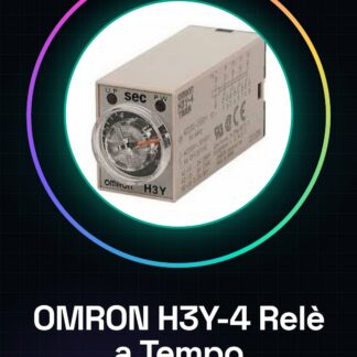 OMRON H3Y-4 Relè a tempo 0-10 secondi 12V DC 5A 250VAC resistivo timer relè temporizzatore