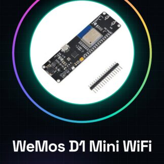 WeMos D1 Mini Modulo WiFi ESP WROOM 02 Scheda madre integrata ESP8266 e 18650 Slot per batteria compatibile con NodeMCU