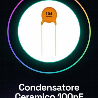 20 Pezzi Condensatore Ceramico 104 100nf