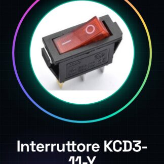 2 Pezzi Interruttore rotondo rosso KCD3 / Interruttore I / O 15A 250V KCD3-11-Y / 3pins