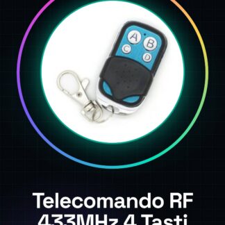 Telecomando RF 433 MHz a 4 Tasti con Copertura Scorrevole per Dispositivi Sonoff