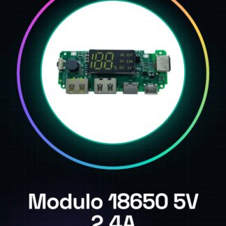 5V 2.4A USB / TYPE-C / Micro USB Interface 18650 Modulo di ricarica per display digitale con batteria al litio