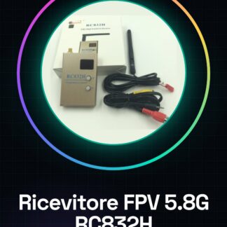 5.8G FPV AV Receiver RC832H 600mW