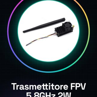 Trasmettitore FPV 5.8GHz 2W 24 Canali per DJI Phantom e GoPro