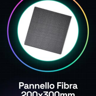 Pannello in fibra di carbonio 200X300X1.5MM