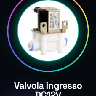Valvola di ingresso dell'acqua a connessione rapida per macchina ad acqua pura DC12V