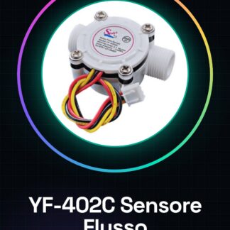 YF-402C sensore di flusso / scaldabagno Misuratore di portata Hall interfaccia a vite G3 / 8