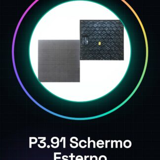 P3.91 External 25x25cm Screen with 64x64 Resolution