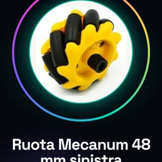 48 mm Left Mecanum Wheel