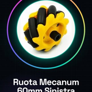 Roue Mecanum de 60 mm gauche