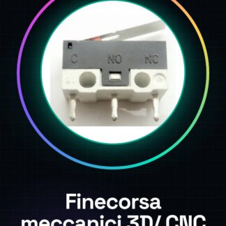3 pezzi Finecorsa meccanici per stampanti 3D Endstop CNC fai-da-te