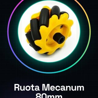 80mm Left Mecanum Wheel