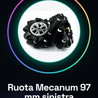 97mm Left Mecanum Wheel