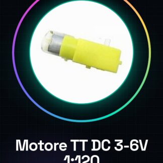 TT Reduced Speed DC3-6V Single Shaft Motor 1:120