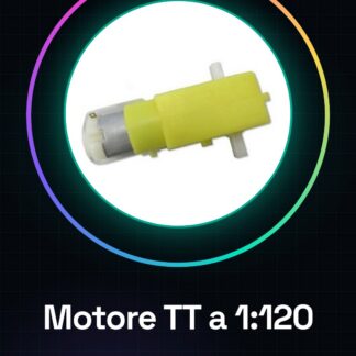 Moteur TT réducteur de vitesse DC3-6V à double arbre 1:120