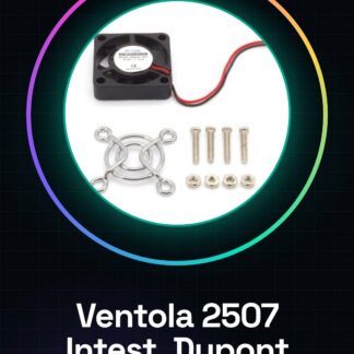 Kit ventilateur 2507 avec connecteur Dupont 2 * 1P