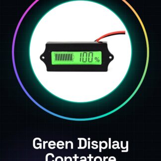 Green Display / Electric Vehicle Meter for Lithium and Lead-Acid Chaowei GM Batteries