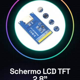 Schermo LCD TFT da 2,8 pollici / display LCD con modulo touch screen / schermo LCD HD 240X320
