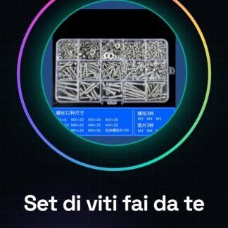 Tipo B, vite Set di viti fai da te elettronico digitale vite piccola vite universale