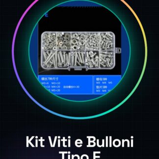 Kit de Vis et Boulons en Plastique Type E pour Dispositifs Électroniques - Ensemble Universel