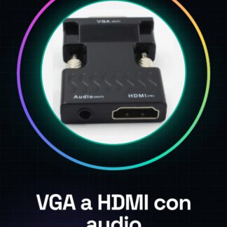 VGA to HDMI with Audio Socket
