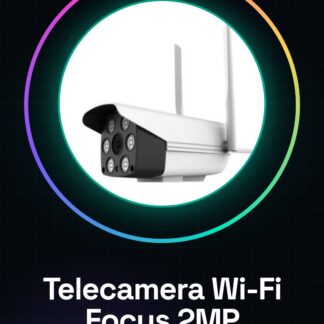 Telecamera Wireless Wi-Fi Focus 2MP 1080P Lente 4mm