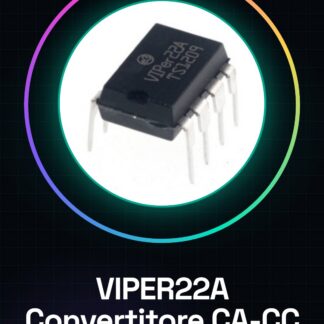 2 Pezzi VIPER22A Convertitore di commutazione da CA a CC Switcher Off-Line 66kHz DIP8