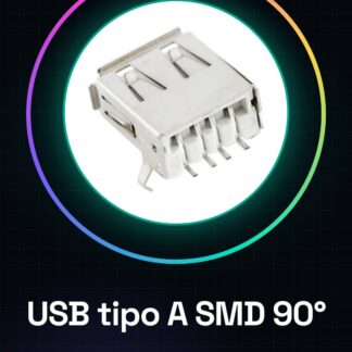 USB tipo A SMD 90 gradi