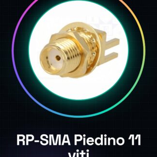 Pata parcial RP-SMA 11 tornillos Altura Tapa interna