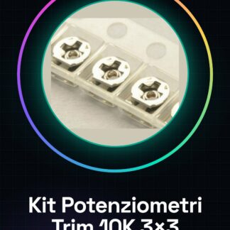 Kit de Potenciómetros Trim 10K 3x3 EVM3ESX50B14 - 8 Piezas
