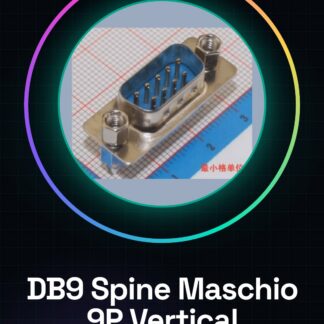 2 Pezzi DB9 Spine maschio 171-009-113R911 CONN D-SUB PLUG 9POS VERT SOLDER