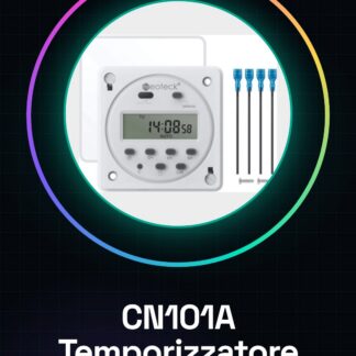 220V CN101A Temporizzatore di alimentazione LCD digitale programmabile Relè interruttore 16A Timer